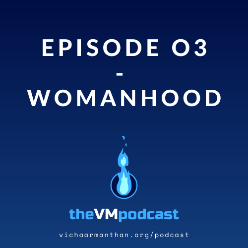 On #InternationalWomensDay, with <a href="/Drishtii_/">Drishti</a> I present EP03 <a href="/the_vmpodcast/">The VM Podcast</a> #WOMANHOOD. Today what does it really mean to be a #woman?
open.spotify.com/episode/4gJ0oR…
#femalepower #divinefeminine #feminism #beyondthebindi #divinewoman #women #IWD #IWD2021 #InternationalWomensDay2021