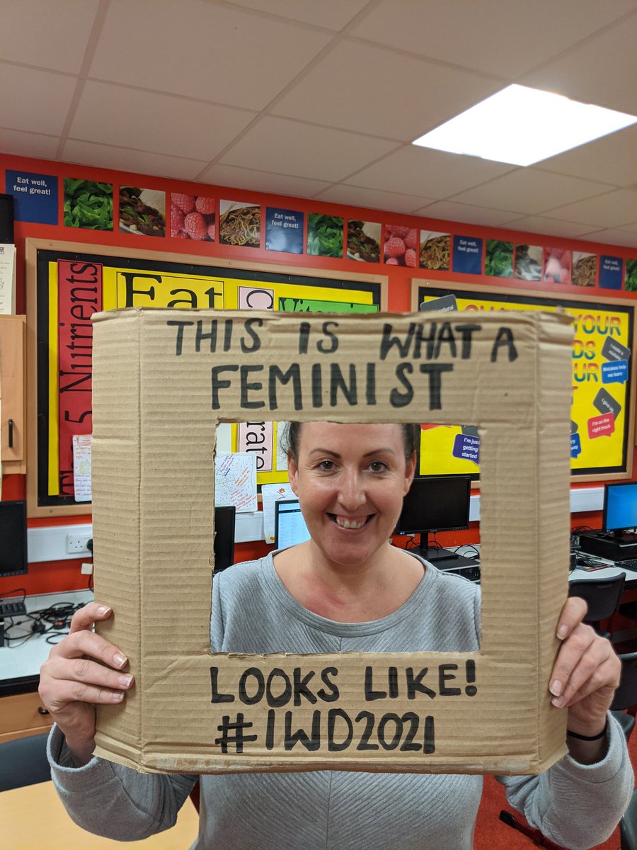 WHteamsocial's tweet photo. Happy #IWD2021 
As part of our activities today, some of our staff and pupils pay tribute to the women's movement and show their solidarity https://t.co/GhWUV31gyo