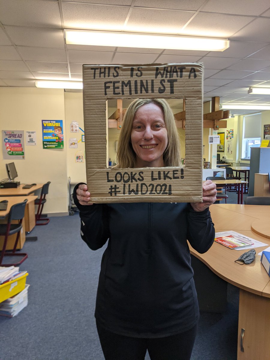 WHteamsocial's tweet photo. Happy #IWD2021 
As part of our activities today, some of our staff and pupils pay tribute to the women's movement and show their solidarity https://t.co/syYesqXTy5