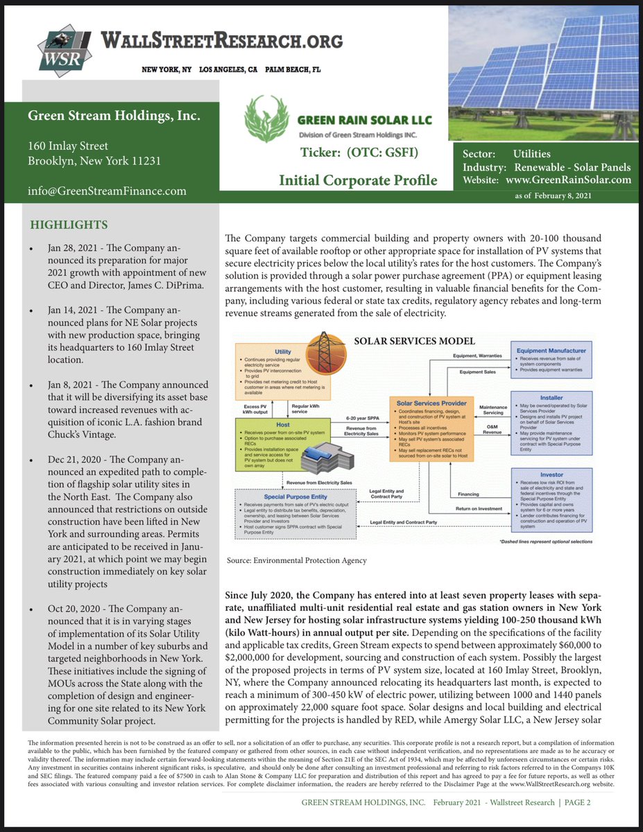 JamesWareGSFI's tweet photo. Ticker: (OTC: GSFI) Initial Corporate Profile
“Grow With Us!” #Solarutilitycompany #renewableenergy https://t.co/7TXtIDvmDR