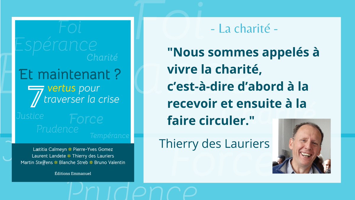 #Etmaintenant ... recevons et faisons circuler la charité !