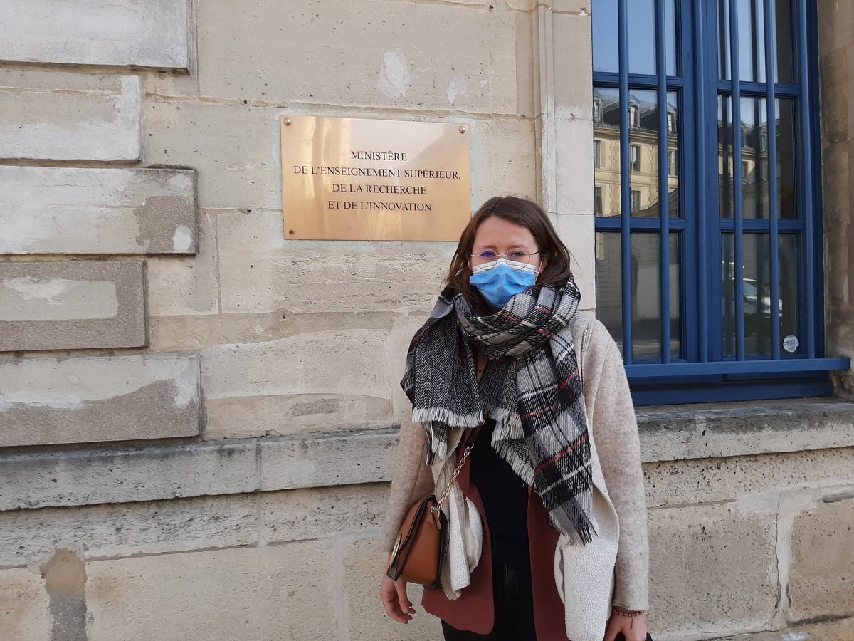 AnneC_Mac's tweet photo. À l'occasion du 8 mars, j'ai pu m'entretenir avec @VidalFrederique et 4 personnalités pour discuter de la place des femmes dans les filières scientifiques ! 
Un travail de sensibilisation au près des jeunes est primordial 💪

Cc @FES_AFNEUS @AFNEUS @INRAE_France @insadelyon https://t.co/dargnhZmol
