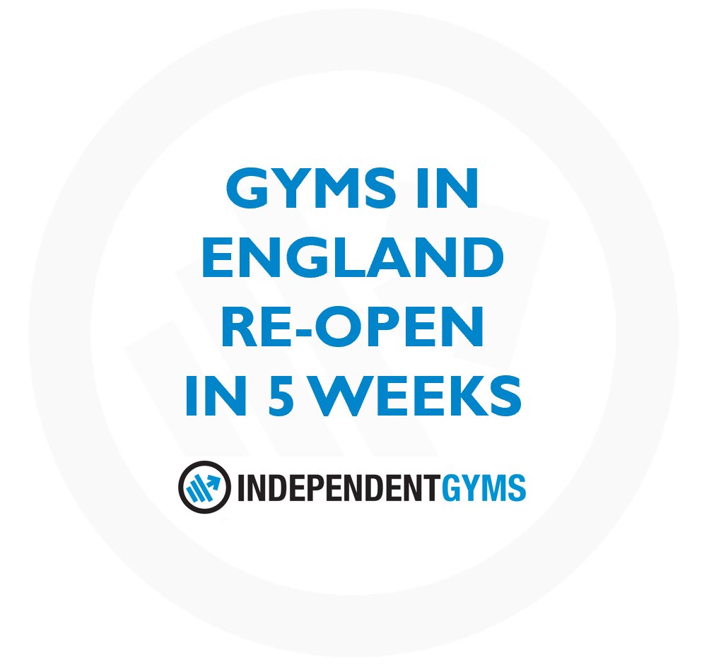 independentgyms's tweet photo. 5 weeks until gyms reopen in England!! #independentgymsuk #independentgyms #standbyyourgym #gymsaresafe #exerciseismedicine #opengyms https://t.co/40dfKr8WTW