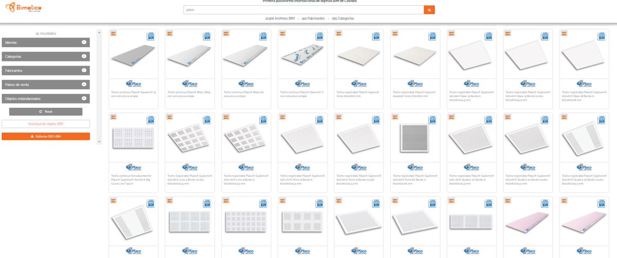 Disponibles en diferentes formatos asilamientos acústicos, térmicos e ignífugos en forma de  paneles y placas de yeso y lana mineral: bimchannel.net/es/placo-e-iso… . <a href="/SGplaco/">Saint-Gobain Placo</a> e <a href="/ISOVERes/">Isover aislamiento</a> amplían su biblioteca BIM y obtienen el certificado de calidad