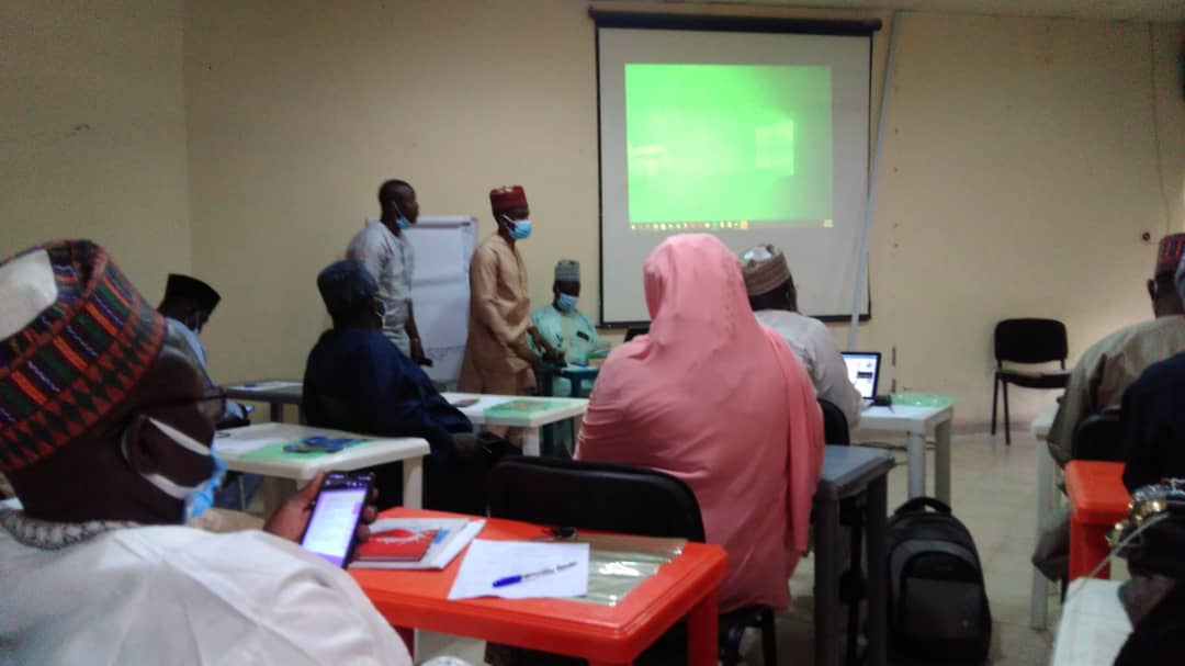E.S <a href="/YSPHCMB/">Yobe SPHCMB</a> Dr Babagana Kundi Machina <a href="/bgkundi/">Babagana Kundi</a> giving an opening remark at a Consultative Meeting of Stakeholders; on developing a Transition Plan from campaign approach to routine supplementation of vitamin A in Yobe state.