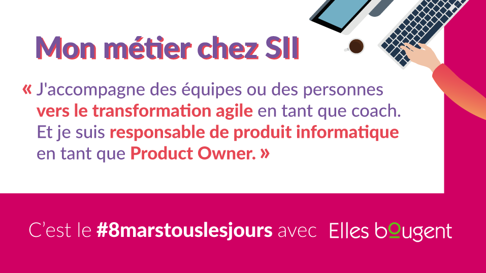 GroupeSII's tweet photo. Chez SII c'est le #8marstouslesjours avec @Ellesbougent. 
Nous nous engageons toute l'année pour la #mixité et l'#égalitéFH, notamment grâce à nos marraines. On vous présente Sandrine Zuk dans ce premier portrait.
#Journéedesdroitsdesfemmes #internationalwomensday https://t.co/V2E3WFBXeO