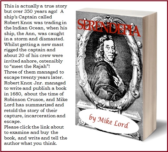 SINAGIRI – Sina=Lion, Giri=Rock.
A Rajah in 6th Century tries to find his father’s wealth, his younger brother interferes, with a short war to settle differences after their father’s body is located, as his third wife observes. 
smashwords.com/books/view/381…
amazon.com/dp/B00JB1RIJU
