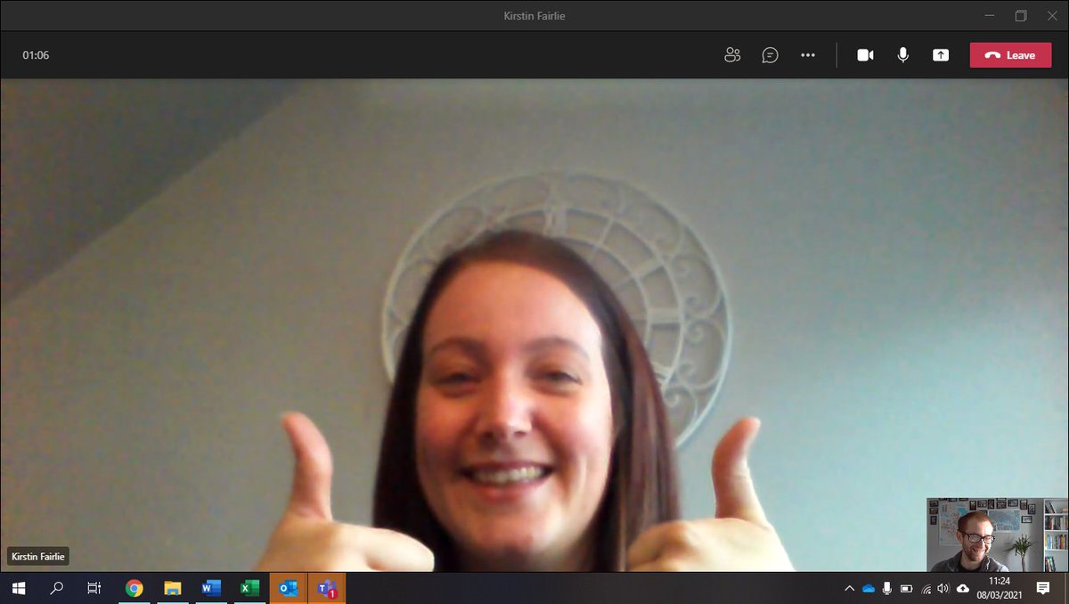 After a year away on maternity leave, we are delighted to welcome Kirstin back to work this week. 

She's been sorely missed. 
 
We're looking forward to seeing her try to get used to video-calling and the mute button!

Fitting that she's making her return on #IWD2021 too.