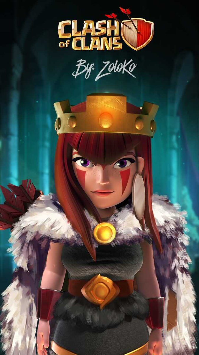 Check out these awesome renditions of the Clash Heroes by <a href="/ZolokOficial/">Código: ZOLOKO</a>.  Which one is your favorite?  As a Ghibli fan, I love the Mononoke Archer Queen, but I simply can't choose!  #clashofclans #clashon