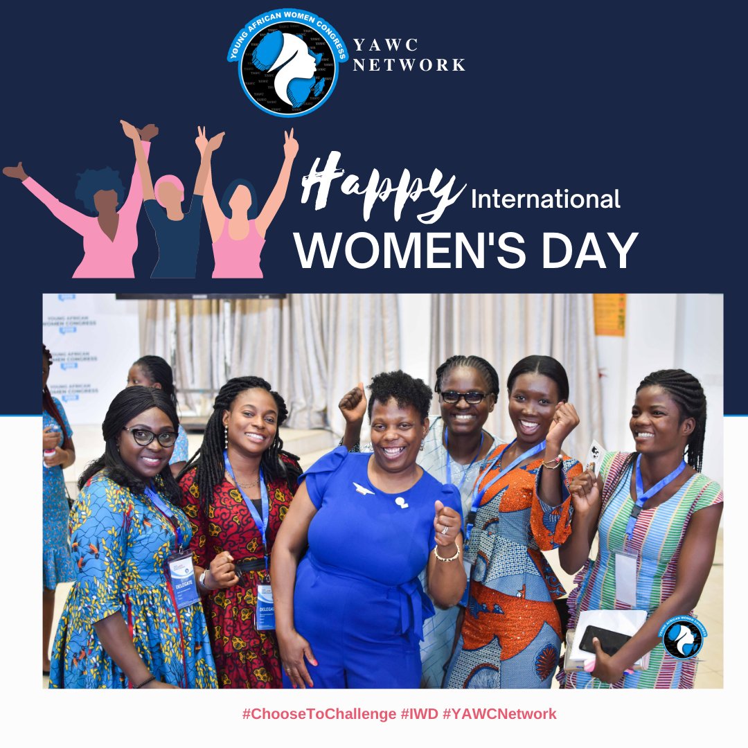 YAWCAfrica's tweet photo. Happy International Women's Day to all Women across the globe.
#ChooseToChallenge
#IWD21
#YAWC_Network https://t.co/C7WuOC47uO