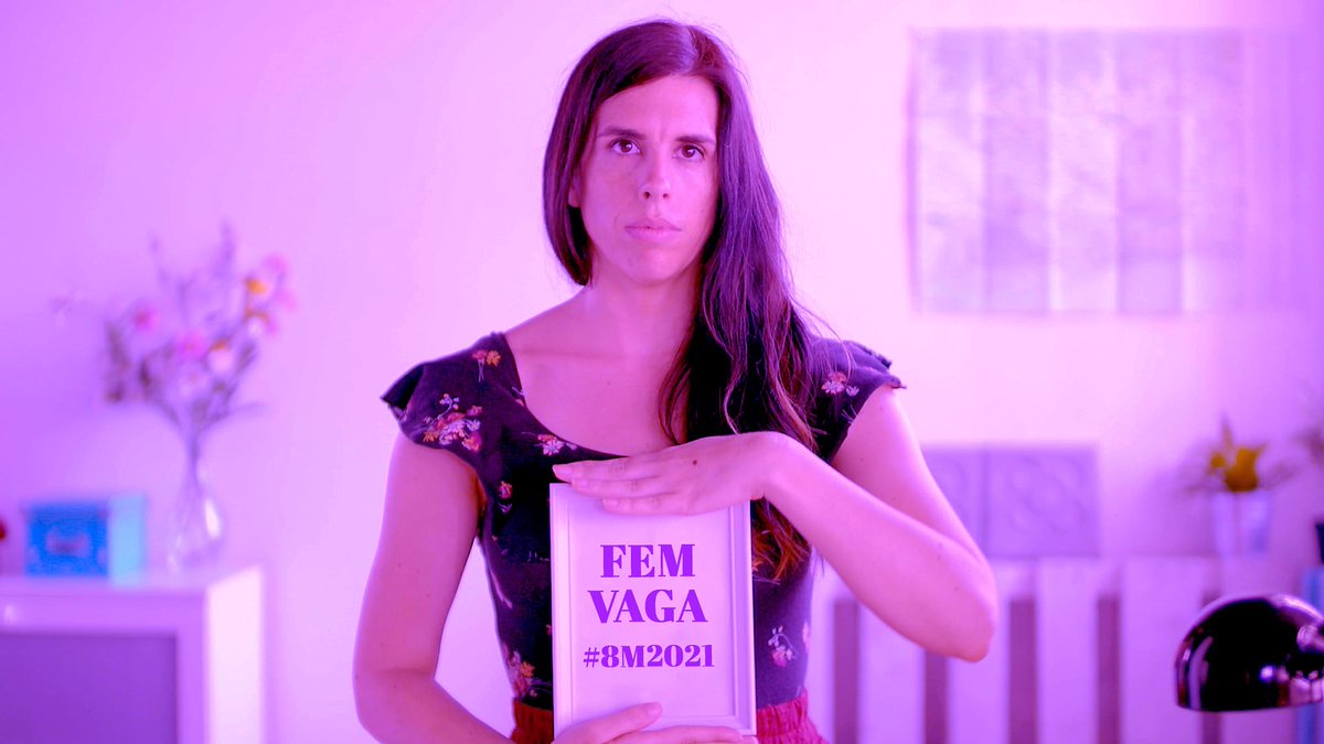 La Mercè i tot l'equip de la sèrie ens afegim a la vaga feminista. Juntes, diverses i rebels som imparables!♀️#8m2021