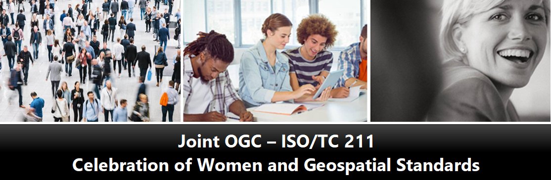#OGC and #ISO/TC 211 are joining forces to celebrate and empower #women in the #geospatial #standards field

📌Ms. Agneta Engberg
📌Dr. Nadine Alameh
📌Dr. Linda van den Brink
📌Ms. Karin Lindmark
📌Dr. Serena Coetzee

📅31/03/21 12:00 UTC

🔗iso.zoom.us/meeting/regist…