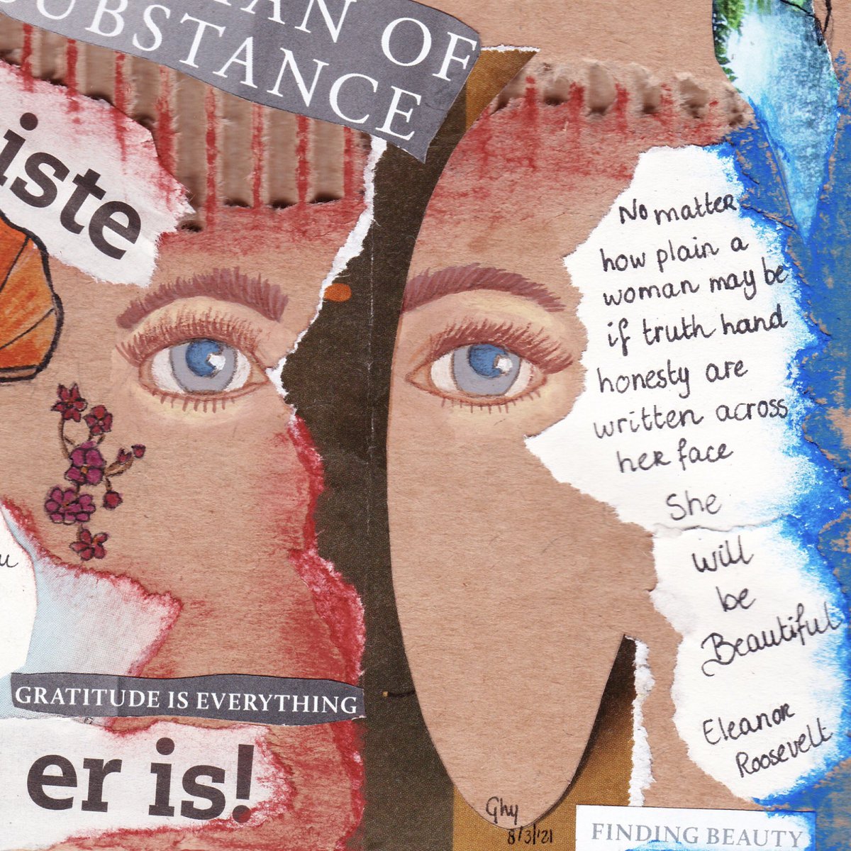 laGhy's tweet photo. I’m blessed to be a WOMAN.
Happy International Women’s day to all woman in the world. 
❤️
May you feel blessed  and have gratitude to all what’s possible for being a woman today and always.

#art #artbyghy #mixedmedia #collage #gouache #quotes #oilcrayon  #internationalwomensday https://t.co/zaiyqNKrcE