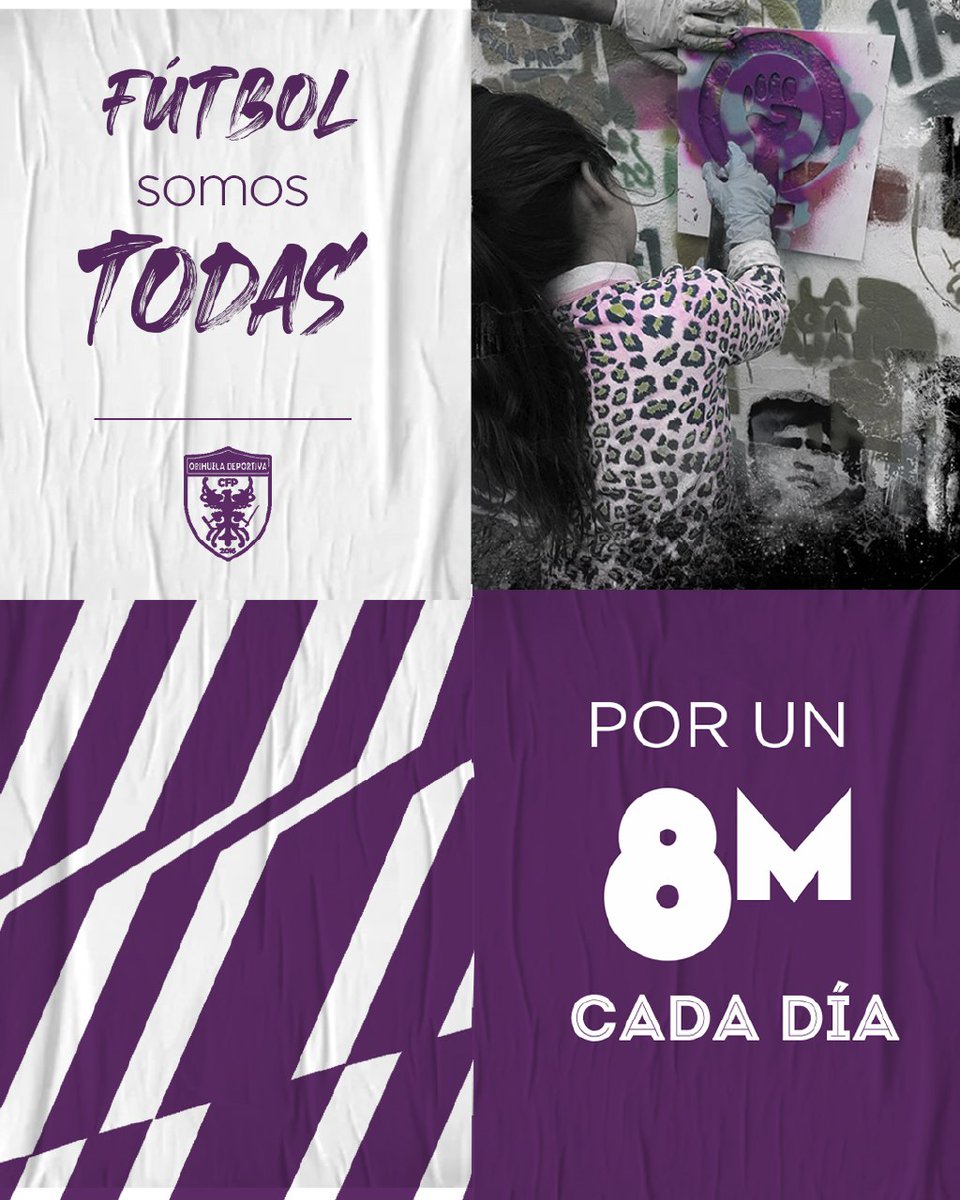 Una lucha constante y diaria para no ser menospreciadas, por un trato igualitario, para no pasar miedo, por lo que es justo. 

Vuestra lucha es nuestra lucha. 💪🏾

#DíaInternacionalDeLaMujer
#8M2021