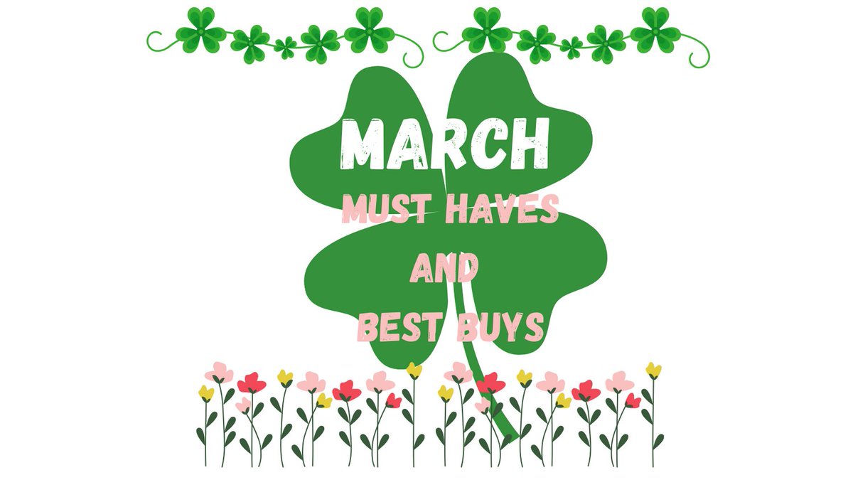 Here are 5 things you should buy in the month of March so that you buy them at the best prices! #marchmusthaves youtu.be/1QiRcF4CyAo