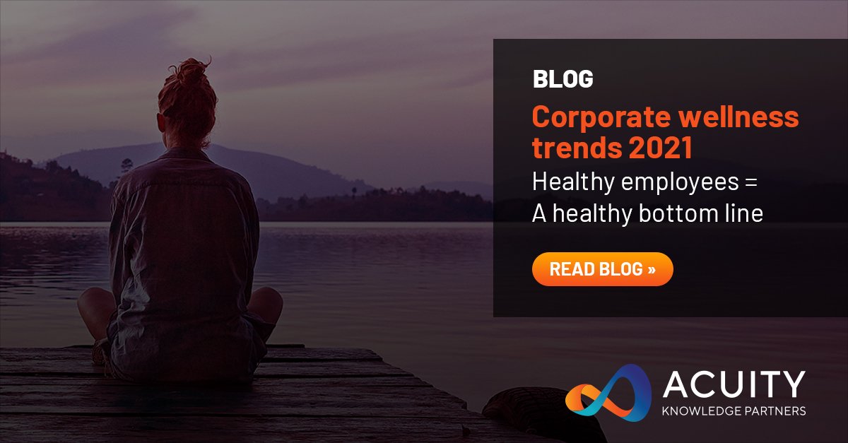 The global corporate wellness market valued at USD 57.2bn in 2019, is expected to grow at a 5.9% CAGR from 2020 to 2027, with a significant contribution from the US. 

Read Our Blog - bit.ly/3qkCvli

#CorporateWellness #WellnessTrends