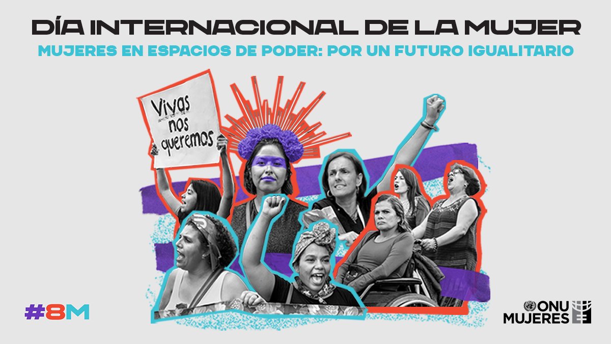 📣El #DíaDeLasMujeres es una fecha para visibilizar el papel central e imprescindible que tienen las mujeres en todas las esferas de la sociedad, y comprometerse en la lucha contra todas las formas de #discriminación y #violencias que sufren a diario las mujeres y las niñas. #8M