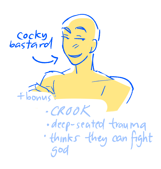 r we doing character tropes now. because this is really all i  care about 