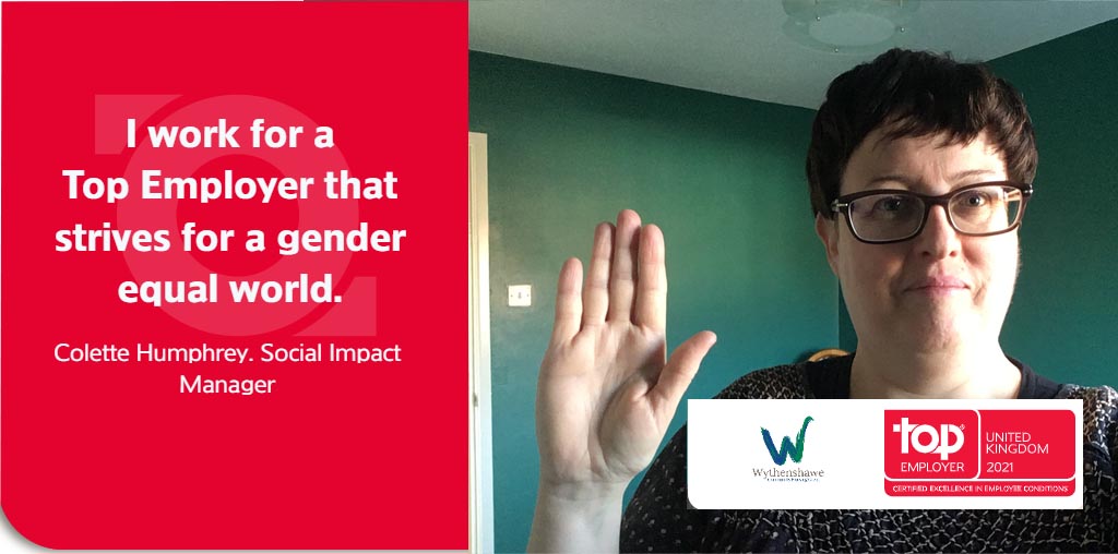 “I’ve been inspired throughout my life by many fabulous women. Role models are essential; If we can’t see it we can’t be it. Let’s celebrate our achievements & pledge to challenge inequality as we strive for an inclusive world” @ColetteHumphrey #ChooseToChallenge #IWD2021 #WCHG