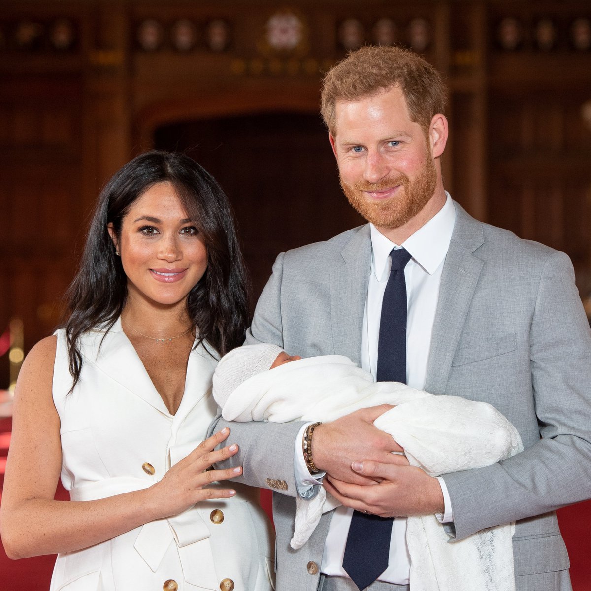 ajplus's tweet photo. Meghan Markle told Oprah the royal palace openly discussed her son and "how dark his skin might be."

She also called it out for denying him a title or protection: "The idea of our son not being safe... the first member of color in this family, not being titled in the same way." https://t.co/LRSJi3cwSg