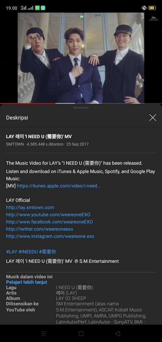 deylalapo's tweet photo. @XbackINA Let's gooo! #ZYXInaStreamParty #LayINeedU5M @layzhang @lay_studio https://t.co/en17Re8ont