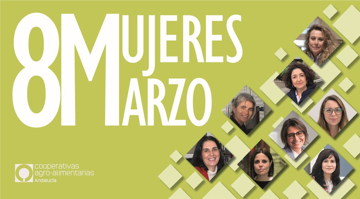 CoopsAgroAND's tweet photo. 🟣 8Mujeres con cargo de responsabilidad en #cooperativas agroalimentarias andaluzas reivindican la importancia de promover plantillas más equitativas en el boletín #8Mujeres8Marzo. Conoce también las medidas más destacadas de su plan de igualdad. ♀️🚶‍♀️

📲https://t.co/krmbJiVBot https://t.co/v8qaKVC3HC