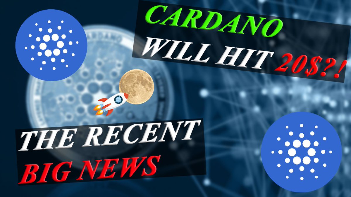 CARDANO PRICE ALERT! Cardano Price Prediction 2021

<a href="/Cardano/">Cardano Community</a>  #CardanoADA 

youtu.be/rb_vh5nMsnA