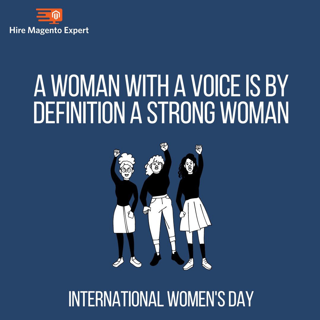 Let's hear them speak confidently and let's praise each women to express more! Happy International Women's Day!

#womensday #women #womenpower #mondaymotivation