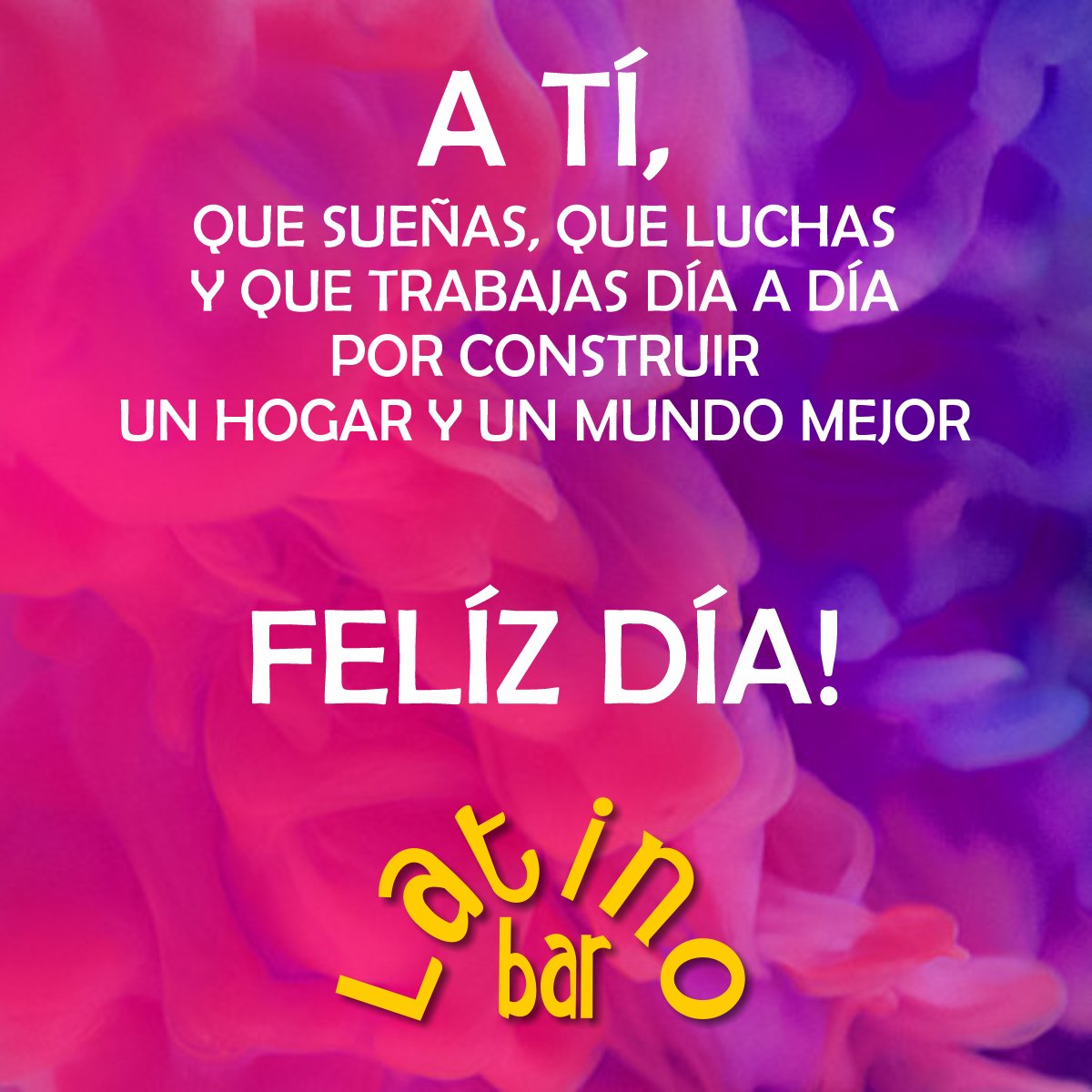 Felíz día de la Mujer!
#LatinoBarLeon #Leonesp #carta #gastronomia #asador #lechazo #horno #parrilla #eco #lechazo #carnesrojas #parallevar #seguiremosadelante #diadelamujer