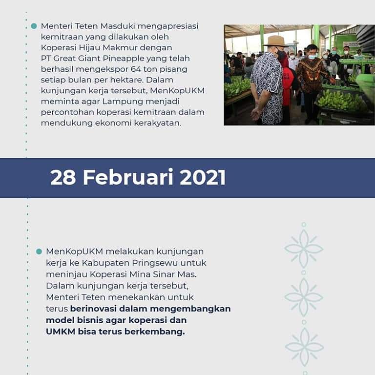 JimmythalibC's tweet photo. Banyak kabar baik dari koordinasi dan kinerja dari #KemenKopUKM di pekan ini.

Semuanya terangkum dalam #KILASKUKM periode 27 Februari - 4 Maret 2021. Ikuti terus informasi pengembangan Koperasi dan UMKM.

#KemenKopUKM
#SiapBersamaKUMKM
#UMKMNaikKelas
#KoperasiKeren
#KilasKUKM https://t.co/b6iSNazgzo
