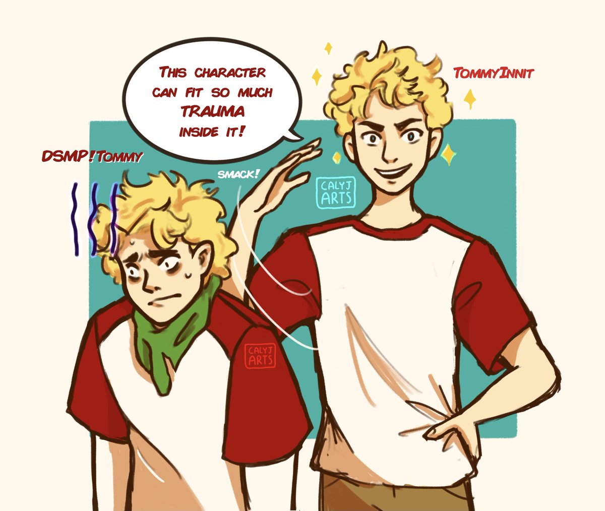 calyjarts's tweet photo. local child CANNOT catch a break! #tommyinnitfanart #tommyinnit #dsmp #dsmpfanart #dsmpart #dreamsmp #dreamsmpfanart #dreamsmpart #sleepyboisinc #sleepytwt #sbifanart #sbitwt #sbi #tommy https://t.co/zQFTywgnVK
