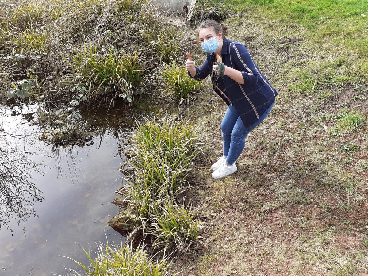 We're back!! Beaituful day for transects and sampling🌿🐞 <a href="/CWLCSixthForm/">CWLC Sixth Form</a>