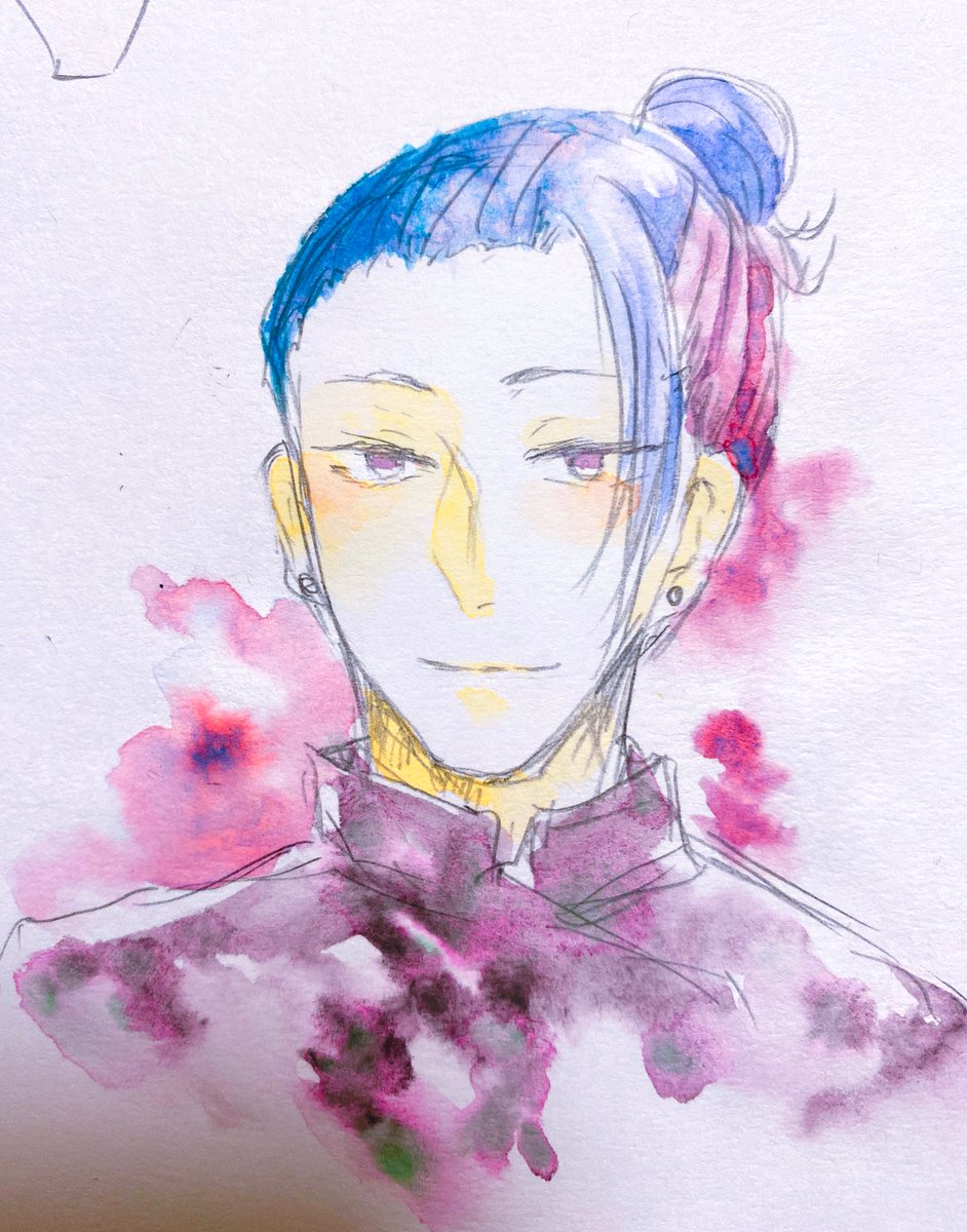 新しく手に入れた絵の具の分離がとても綺麗だったので試し書きげとさん ずんだいのイラスト 新しく手に入れた絵の具の分離がとても綺麗だったので試し書きげとさん ずんだいのイラスト