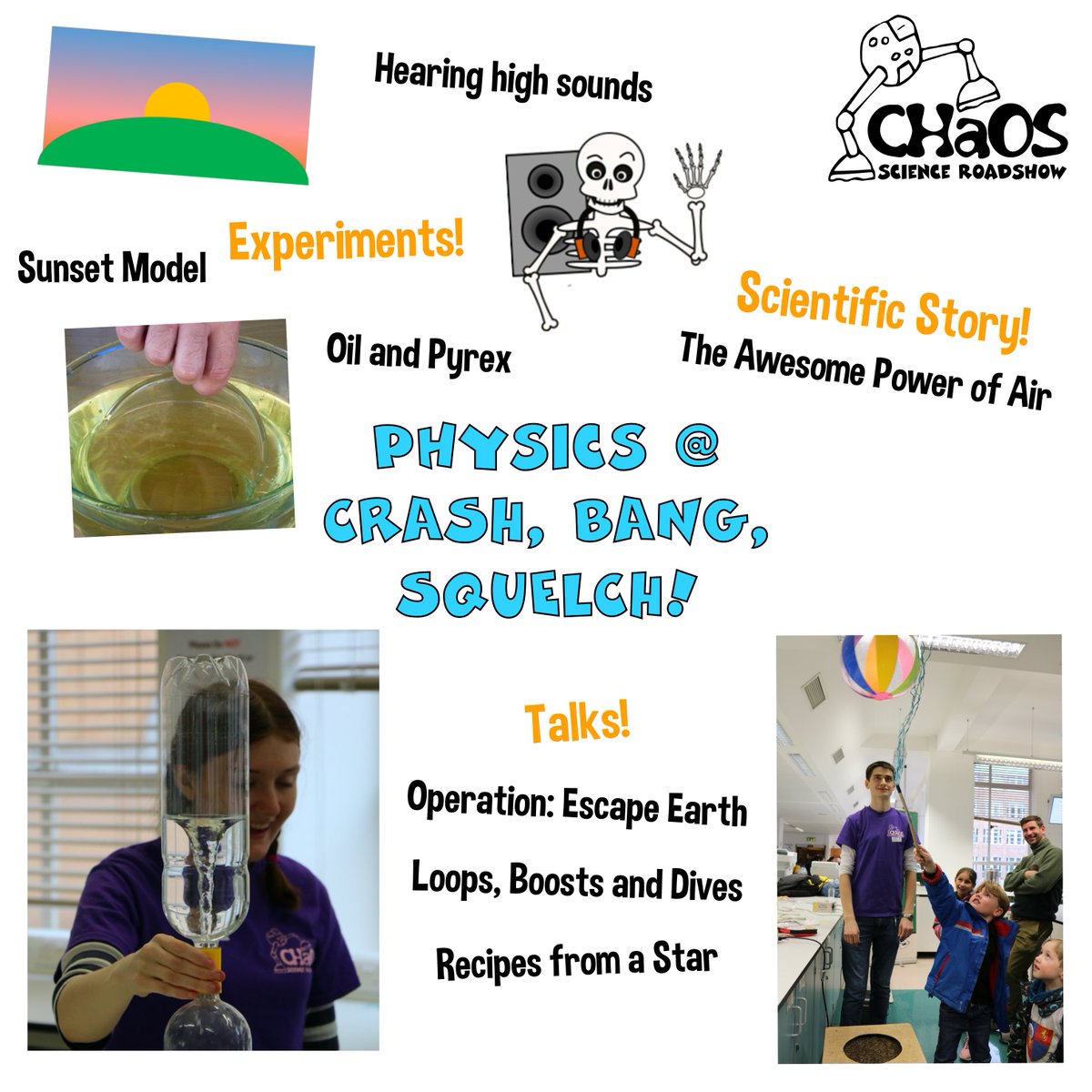 Know a young physicist? 👩‍🔬👨‍🔬
Let them know about the exciting physics events at Crash, Bang, Squelch this year! 🚀

<a href="/IOPEast/">IOP East Anglia</a> <a href="/Cambridge_Fest/">Cambridge Festival</a> #camfest

March 27-28, April 3
More info: eventbrite.co.uk/o/cambridge-ha…