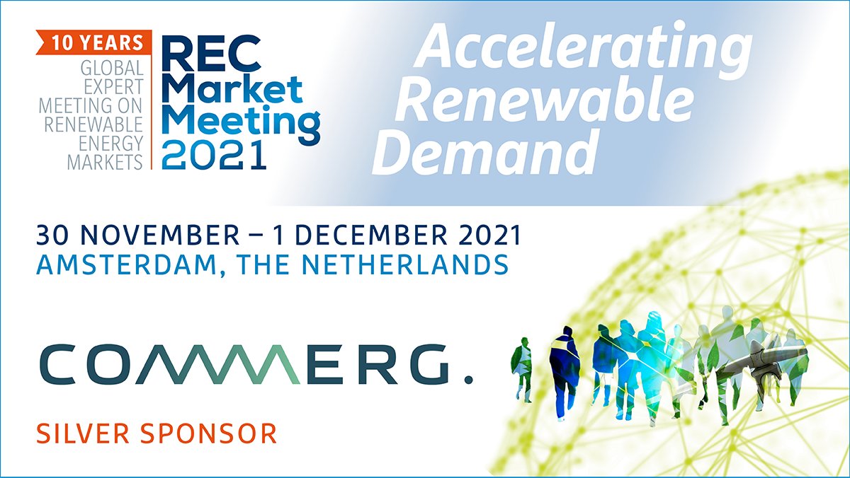 We're excited that <a href="/CommErg/">Commerg</a> is sponsoring the <a href="/REC_Market/">REC Market Meeting</a> Meeting conference in November '21. Read all about them on our sponsor page: recmarket.eu/sponsors

#renewables #renewableenergy #sustainability #REC #EAC #energy #energymarket
