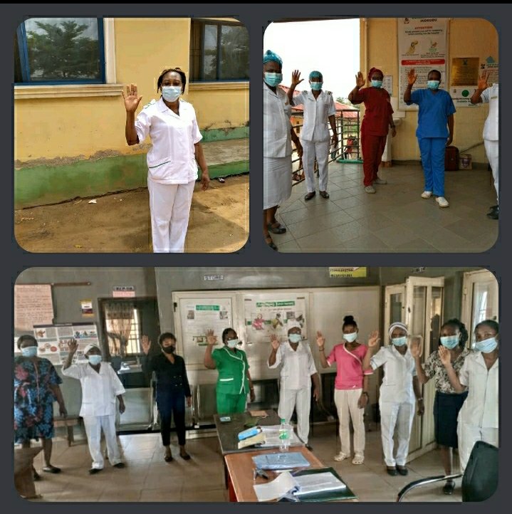 As health care workers in Lagos State,we are strong and powerful as we in turn educate our women at the health facilities that they have a right to speak up and be heard. @RICOM3Project #InternationalWomensDay #GenderEquality @Jhpiego @_mdoc @HSDF_NG