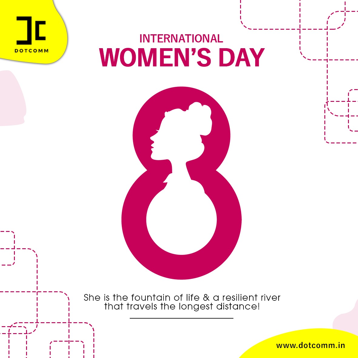 DOTCOMM18's tweet image. Here’s to all the amazing ladies who have the willingness to listen, the patience to understand, the strength to support and the heart to care and just be there for the family!
#dotcomm #womensday2021 #internationalwomensday2021 #seoagency #digitalmarketingagency