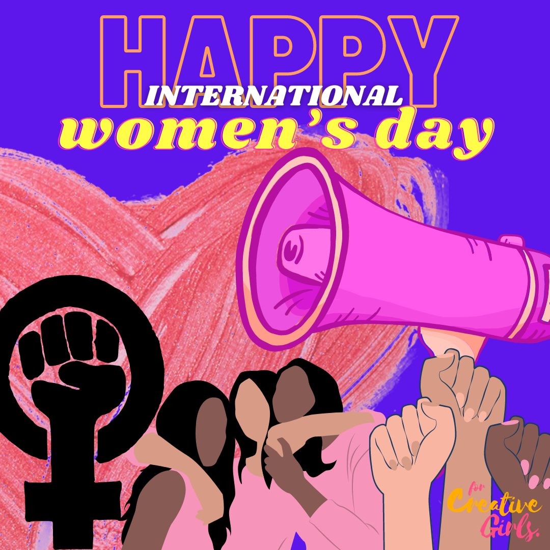 ForCre8iveGirls's tweet photo. We wish all our creative women #HappyInternationalWomensDay 😍. The theme for the year is #ChooseToChallenge2021. 
Reply us with what you choose to challenge https://t.co/0i6Uq3bt4q