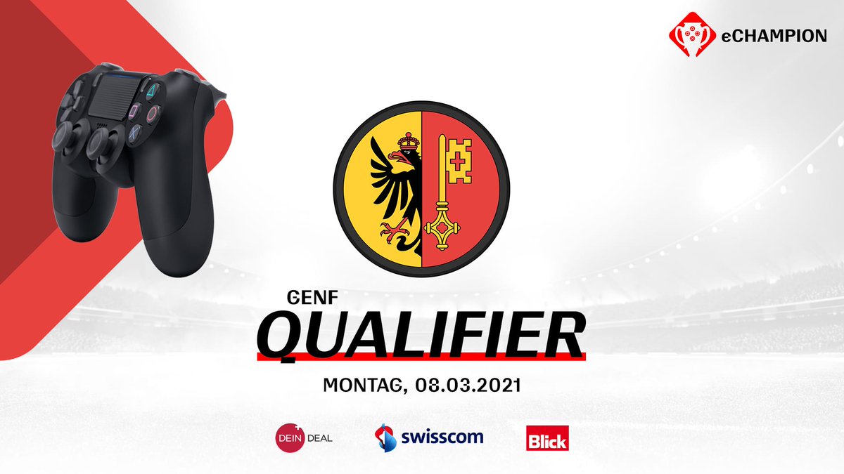 Deviens eChampion 🇨🇭 en représentant ta ville !

La qualification pour #Geneve a lieu ce soir ➡ echampion.ch