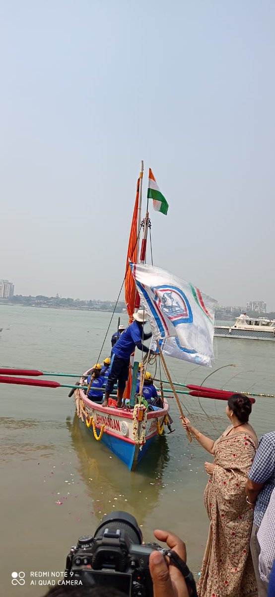 seaexplorersins's tweet photo. #SeaExplorersInstitute is organizing a ABHINANDAN (Sailing Boat) Yatra from our Institute Ghat to Falta on 8th March, and returning on 10th March.  #internationalwomensday2021 #FitIndiaMovement #IWD2021  #rowingandsailing
#FitIndiaMovement @YASMinistry  @PMOIndia @RijijuOffice https://t.co/FqS3j4r1fi