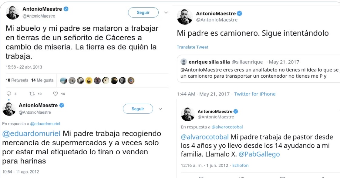 Hoy, en el #DíaDelPadre, quiero recuperar este emocionantísimo homenaje de <a href="/AntonioMaestre/">AntonioMaestre</a> a su progenitor. Pone el vello de punta.