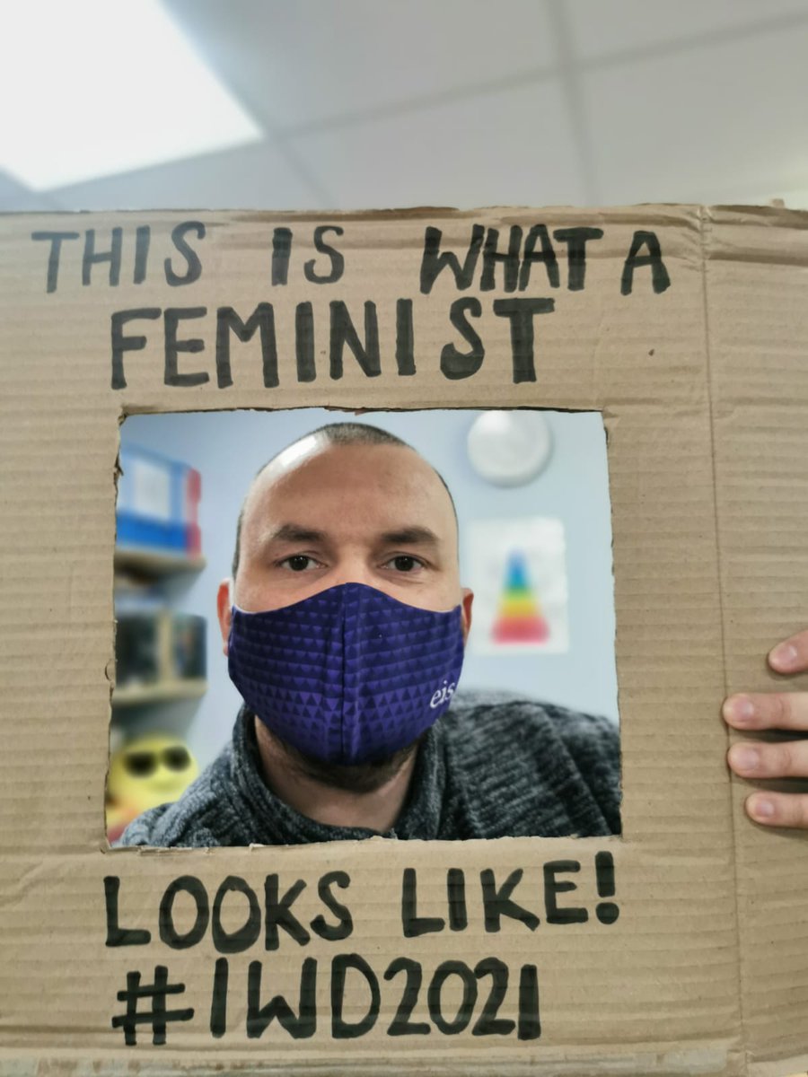 WHteamsocial's tweet photo. Happy #IWD2021 
As part of our activities today, some of our staff and pupils pay tribute to the women's movement and show their solidarity https://t.co/G95DMovrOZ