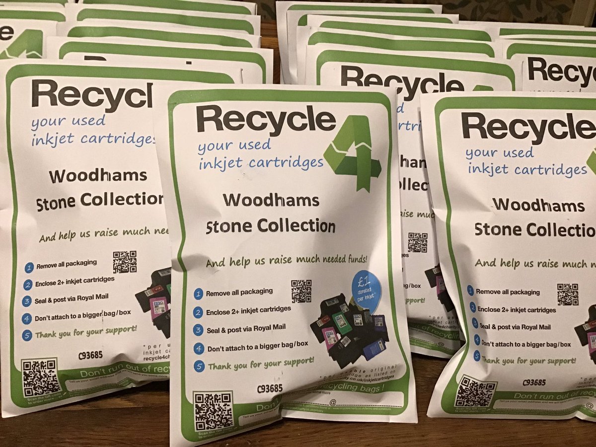 GroupRyedale's tweet image. Another batch of print cartridges 4recycling for donations @WoodhamsStone 
Please keep them coming - we only recycle inkjet cartridges -  let us know (comment on tweet) if you have some you want to get rid of and we will collect @CircularMalton @EnvironSMART @CommSmartCIC