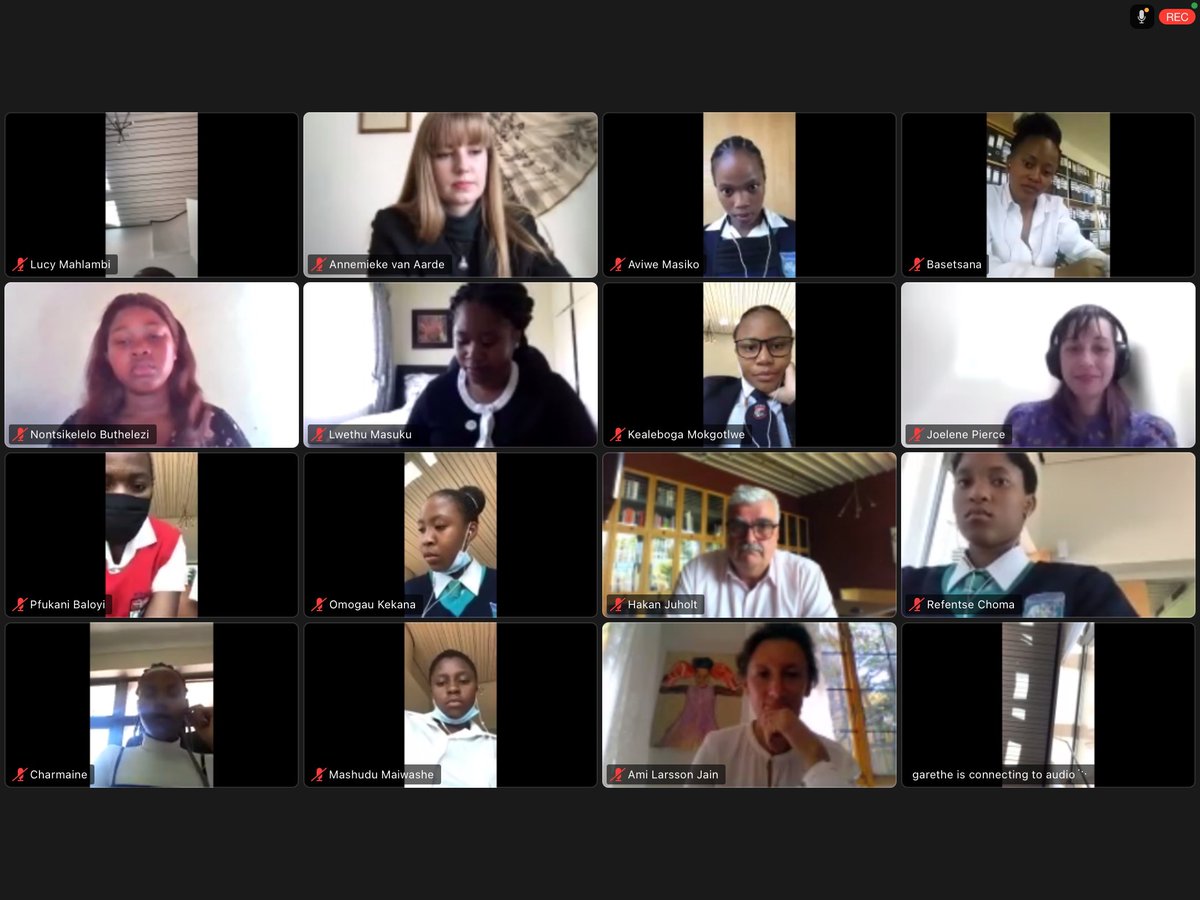 SwedeninSA's tweet photo. We weren't able to meet in person, but we had the wonderful opportunity of having many exceptional women from all around the country, &amp; across borders to take part in our #IWD2021 event, truly making connections and building bridges which go beyond the limitations of a venue. https://t.co/Zv77QV8j8S