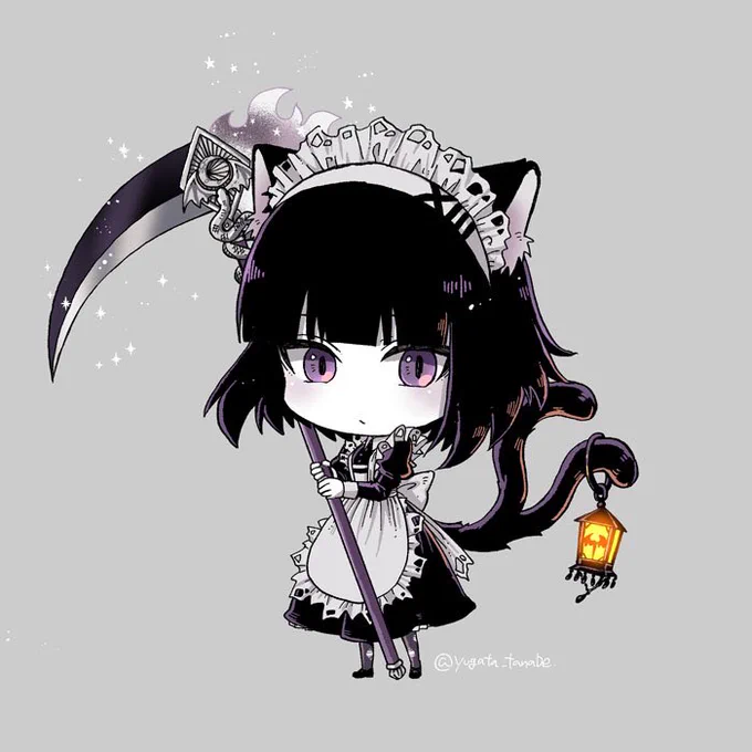 黒猫メイドさんとハロウィンな世界観が好きな方へ?
#どこかの誰かに刺さればそれで良い 