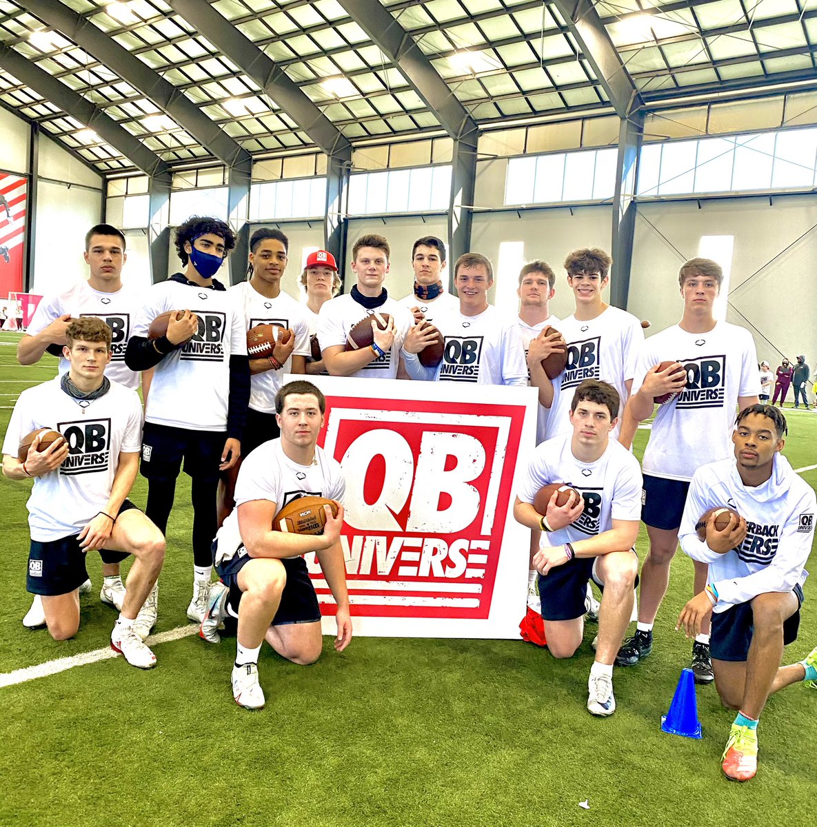 These dudes are dawgs @QBUniverseCamp . D1 talent with D1 character. Plenty with offers and others with offers coming stay turned...👀<a href="/DannyLauter/">Danny Lauter</a> <a href="/CadeWalkingsti2/">Cade Walkingstick</a> <a href="/MaxxwellFord/">Maxxwell Sharpe Ford</a> <a href="/joe_humphreys2/">Joe Humphreys</a> <a href="/bcallen18/">Brady Allen</a> <a href="/GavinWimsatt/">Gavin Wimsatt</a> <a href="/jaxon1538/">Jaxon Dailey</a> <a href="/LeiseParker/">Parker Leise</a> <a href="/LukeLongval/">Luke Longval</a> <a href="/maximus_webster/">Maximus Webster</a>