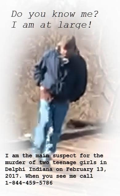 MrsBootsBoots's tweet image. #DelphiIndiana #WANTED #Delphimurders