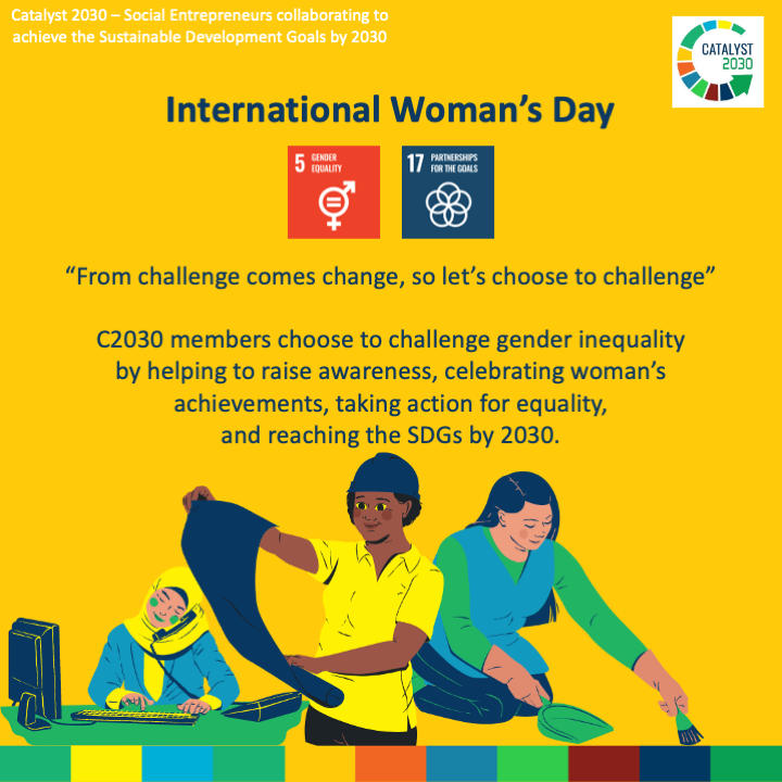 For #IWD, #C2030 members choose to challenge gender inequalities by discussing women's under-representation in decision-making across all SDGs. Join us today at 4PM CET to discuss this important conversation on women's vital role, by registering here buff.ly/30klCN1