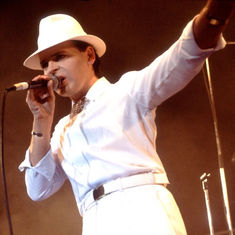 Happy Birthday to Gary Numan, seen here performing at Park West on November 8, 1982. : Paul Natkin 