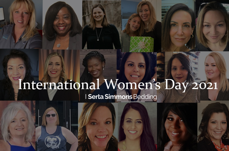 SertaSimmonsBed's tweet photo. Happy International Women's Day! We're lucky to have such inspiring and talented women within our organization. ​In honor of these, and other amazing women around the world, we are celebrating International Women's Day as a company holiday today! #IWD2021 https://t.co/I2BxwDR629